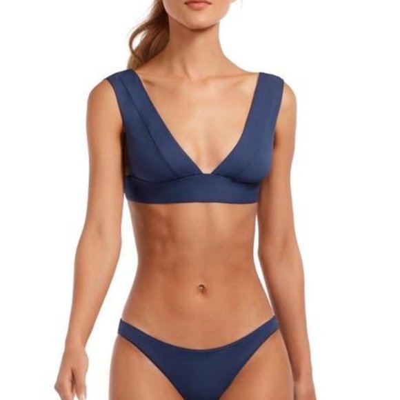 Vitamin A Swim MAGNOLIA V Neck Bikini Top - Picture 2 of 3